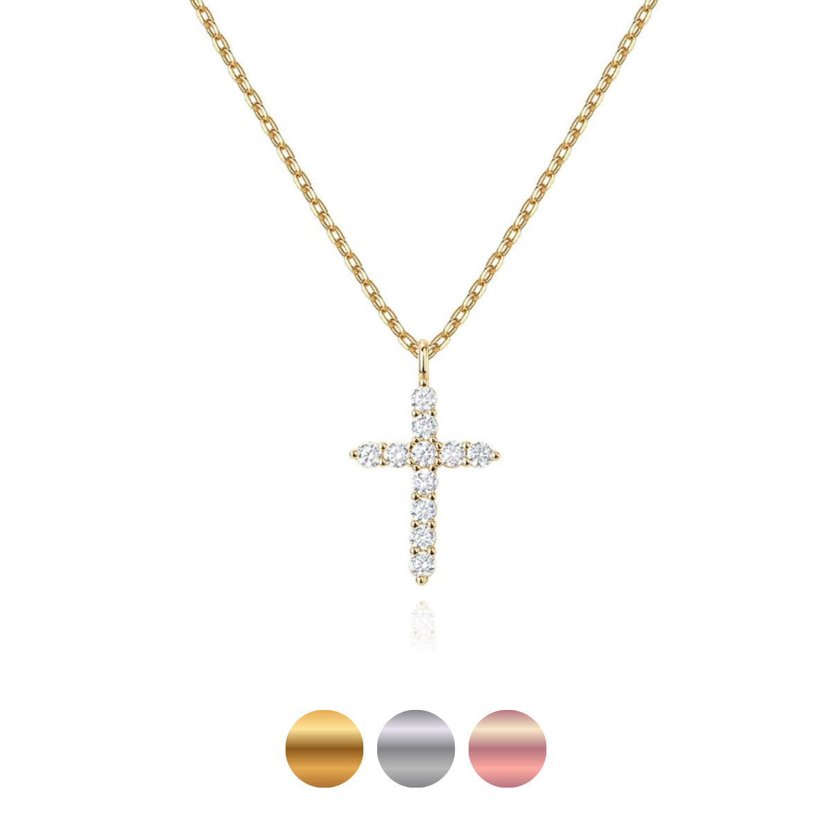 Faith Vermeil Necklace